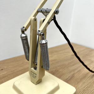 1950's Herbert Terry Cream Anglepoise Lamp