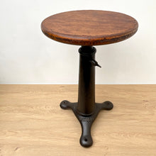 Load image into Gallery viewer, 1920&#39;s Industrial Singer Stool
