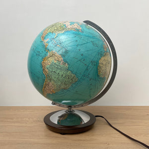 1950/60's German Columbus Duo Illuminated Globe