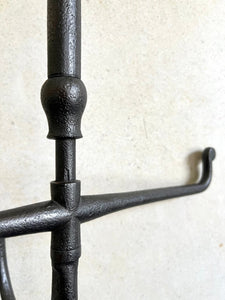 19th Century Cast Iron Extending Tack Room Cleaning Hook