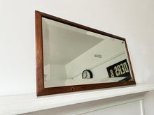 Load image into Gallery viewer, Vintage British Rail South Bevelled Carriage Mirror c.1940&#39;s
