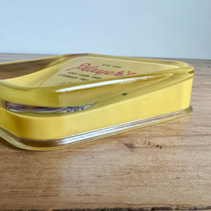 Vintage Player's 'Navy Cut' Shop Advertising Glass Coin Tray