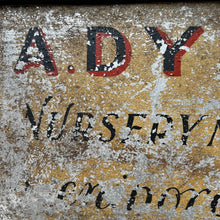 Load image into Gallery viewer, &quot;A Dyer Nurseryman&quot; Antique Trade Sign
