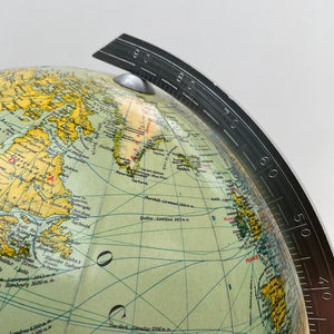 1960's 'JRO Globus' Illuminated German Globe