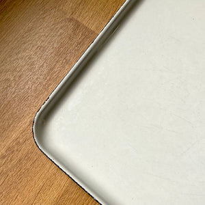 Vintage Enamel Butchers Countertop Tray