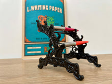 Load image into Gallery viewer, Victorian Cast Iron Fountain Pen Holder
