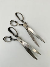 Load image into Gallery viewer, 19th Century Wilkinson &amp; Son Dressmakers/Tailors Scissors (Two Pairs Available)
