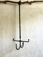 Load image into Gallery viewer, 19th Century Cast Iron Extending Tack Room Cleaning Hook
