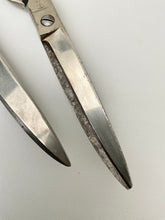 Load image into Gallery viewer, 19th Century Wilkinson &amp; Son Dressmakers/Tailors Scissors (Two Pairs Available)
