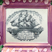 Load image into Gallery viewer, Sunderland Lustre Ware Ship Wall Plaque c.1840&#39;s
