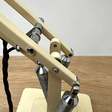 Load image into Gallery viewer, 1950&#39;s Herbert Terry Cream Anglepoise Lamp
