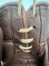 Load image into Gallery viewer, Vintage Frank Bryant Leather Straw-Filled Boxing Gloves c.1930&#39;s
