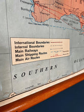 Load image into Gallery viewer, Vintage Robinson&#39;s South East Asia Political Educational Wall Chart
