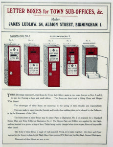 Royal Mail King George V Enamel PO Letter Box Sign c.1910