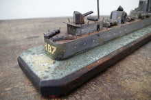 Load image into Gallery viewer, Scratch Built Royal Navy Destroyer c.1940&#39;s
