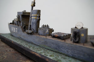 Scratch Built Royal Navy Destroyer c.1940's