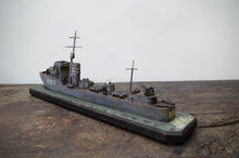 Load image into Gallery viewer, Scratch Built Royal Navy Destroyer c.1940&#39;s
