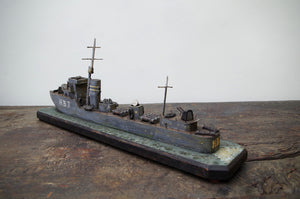 Scratch Built Royal Navy Destroyer c.1940's