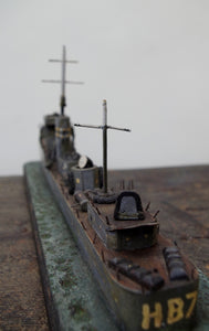 Scratch Built Royal Navy Destroyer c.1940's