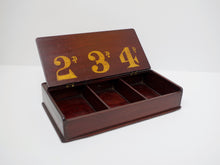 Load image into Gallery viewer, Victorian Mahogany Waiter&#39;s Cigar Box
