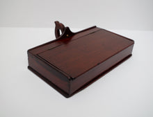 Load image into Gallery viewer, Victorian Mahogany Waiter&#39;s Cigar Box
