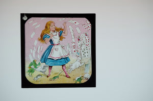 Alice in Wonderland Primus Coloured Lantern Slide Set c.1900