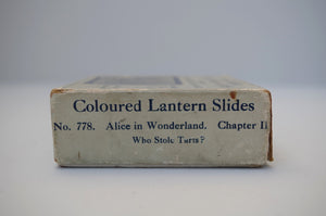 Alice in Wonderland Primus Coloured Lantern Slide Set c.1900