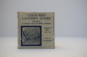 Alice in Wonderland Primus Coloured Lantern Slide Set c.1900