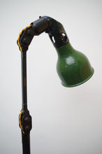 Load image into Gallery viewer, 1930&#39;s Articulated Industrial Work Lamp by Mek Elek
