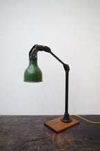 Load image into Gallery viewer, 1930&#39;s Articulated Industrial Work Lamp by Mek Elek
