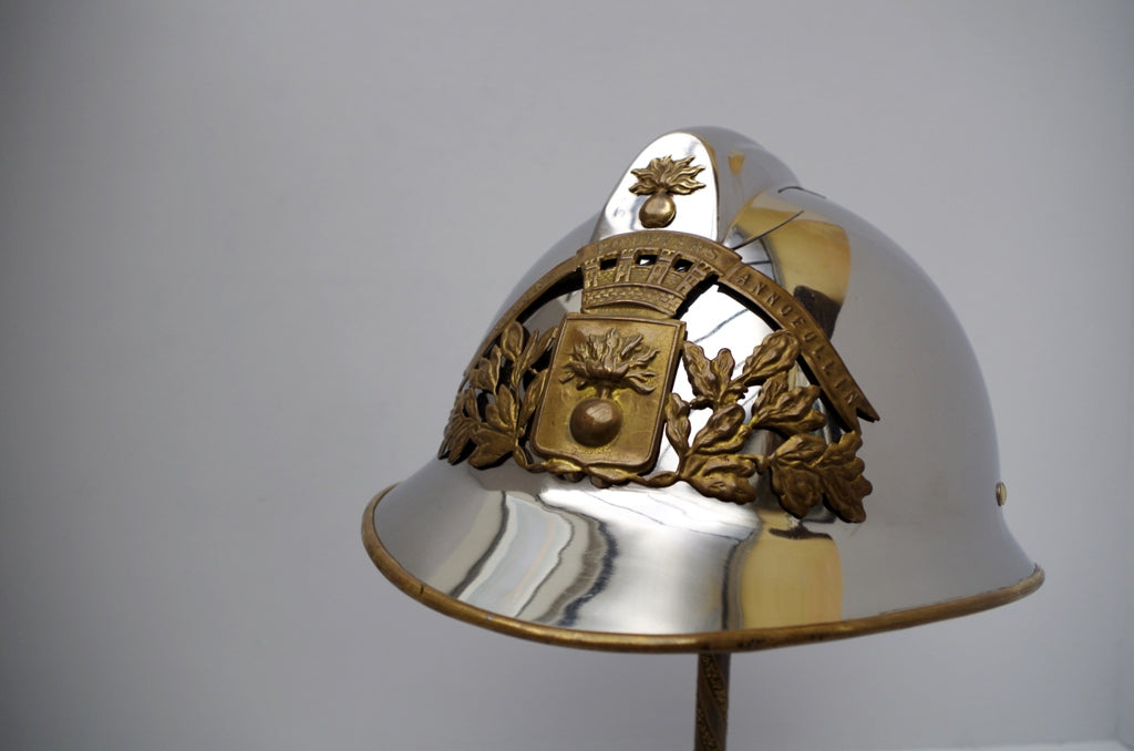 1920's French Fireman's Helmet