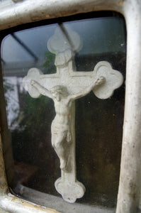 Late 19th Century Corpus/Crucifix Shrine from Maubeuge, France