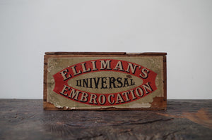 'Elliman's Universal Embrocation' Pharmacy Box c.1900's