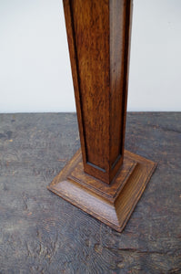 Large 1930's Oak Shop Display Stand