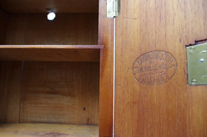 An Early 20th Century 'La Flor de Cuba' Cigar Humidor Cabinet