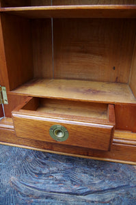 An Early 20th Century 'La Flor de Cuba' Cigar Humidor Cabinet