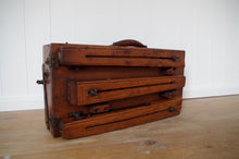 Load image into Gallery viewer, Early 20th Century French Telescopic Tripod Artist&#39;s Box &amp; Stand
