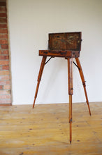 Load image into Gallery viewer, Early 20th Century French Telescopic Tripod Artist&#39;s Box &amp; Stand
