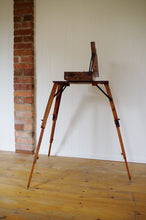 Load image into Gallery viewer, Early 20th Century French Telescopic Tripod Artist&#39;s Box &amp; Stand
