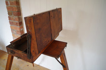 Load image into Gallery viewer, Early 20th Century French Telescopic Tripod Artist&#39;s Box &amp; Stand
