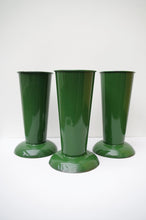 Load image into Gallery viewer, Late 1930&#39;s Vitreous Enamelled Florist Vases
