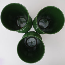 Load image into Gallery viewer, Late 1930&#39;s Vitreous Enamelled Florist Vases
