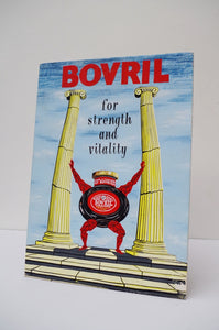 Vintage Bovril Advertising Showcard - Original Artwork