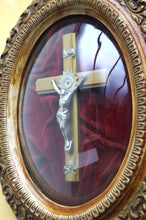 Load image into Gallery viewer, Late 19th Century French Crucifix Wall Shrine
