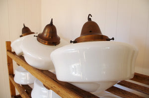 1930's Opaline Chapel Lights