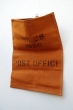 Load image into Gallery viewer, 1980&#39;s Orange Canvas Post Office Sorting Sack
