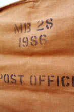 Load image into Gallery viewer, 1980&#39;s Orange Canvas Post Office Sorting Sack
