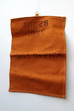 Load image into Gallery viewer, 1980&#39;s Orange Canvas Post Office Sorting Sack
