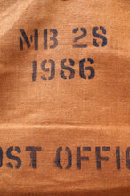 Load image into Gallery viewer, 1980&#39;s Orange Canvas Post Office Sorting Sack
