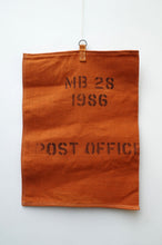 Load image into Gallery viewer, 1980&#39;s Orange Canvas Post Office Sorting Sack
